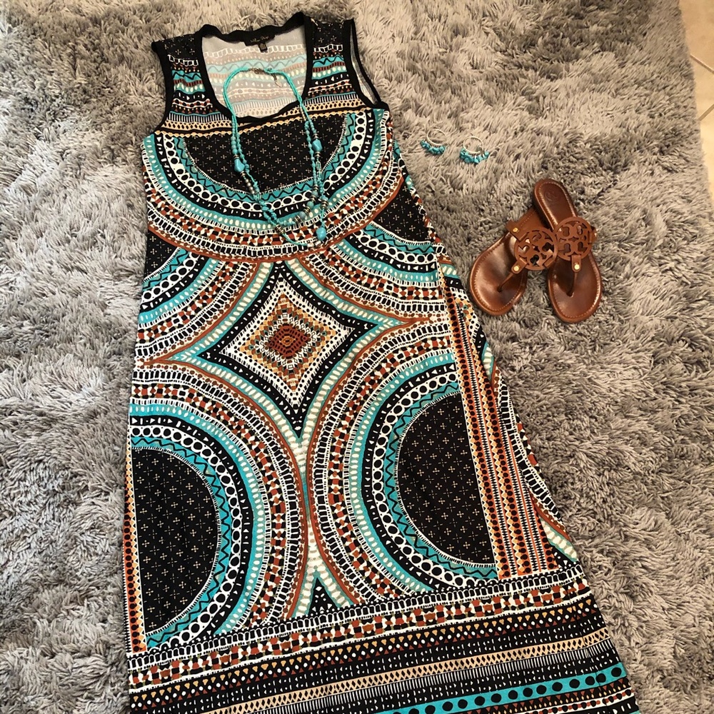 Melissa Paige maxi dress size L